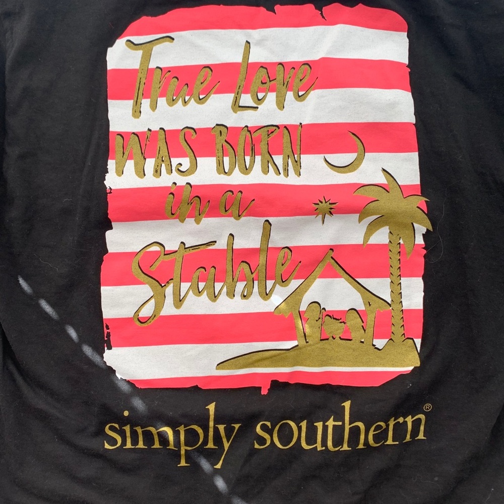 Simple Southern long sleeve T-shirt